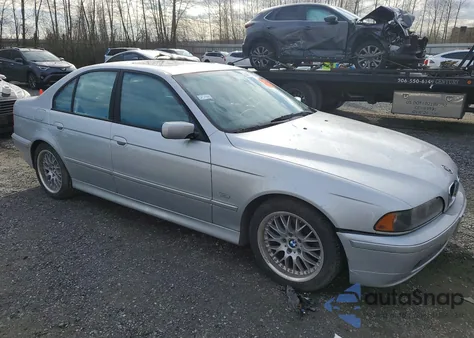 2003 BMW 530 I z USA, uszkodzony, nr VIN WBADT53413CE94716